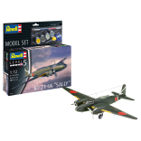 KIT PARA MONTAR REVELL MODEL SET KI-21-IA "SALLY" 1/72 186 PEÇAS COMPLETO COM TINTAS COLA E PINCEL REV 63797